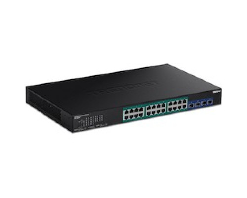 TRENDNET  TPE-30284      28-Port Gigabit Web Smart PoE+ Switch with 10G SFP+ slots