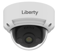 LIBERTY SECURITY  L3IP8DS4               Liberty L3 IP Dome, 8MP 4mm 100’ IR WDR PoE SD IP67 - White