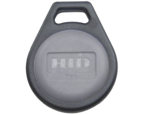 HID GLOBAL CORPORATION 1346NNSNN   ProxKey III Keyfob, Non-Prog, Low Frequency 125 kHz , Front: Black w/ Grey Insert, Back: Std, No Print Card Number
