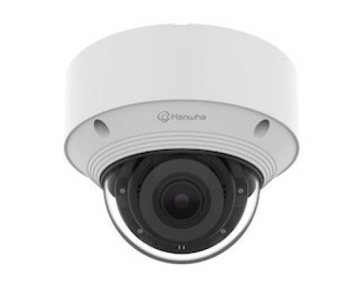 HANWHA VISION QNV-C9083R        Wisenet Q Network Outdoor Vandal Dome Camera, 4K @ 30fps, Motorized Vari-focal Lens 3.2-10.2mm H: 104-31 / V: 55-17