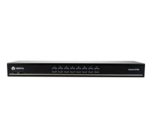 VERTIV  AV108-400      Avocent AV108 8-Port Single-User Analog KVM Switch - Desktop/1U Rackmount, OSD