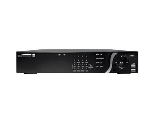 SPECO TECHNOLOGIES  D8HT2TB      Video Recorder, Full Hybrid, Rack Mount, 8-Channel Analog/IP Video Input, 8 Loop Out, H.264, 1080p HD-TVI Resolution, 48 Mbps Throughput, 12 Volt DC, 5 Ampere, 2 TB