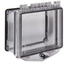 SAFETY TECHNOLOGY INTL  STI-7511D      Lockable Enclosure, Multi-Purpose, Exterior Thumb Lock, Open Conduit Back Box, 7.78