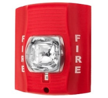 SILENT KNIGHT - HONEYWELL FIRE  SRK-R               Strobe, Standard-candela, Outdoor, Wall Mount, Red