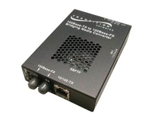 LANTRONIX SBFTF1013-105-NA   10/100 Bridging Stand-Alone Media Converters 10/100BASE-TX RJ45 [100 m/328 ft.] to 100BASE-FX 1300 nm multimode SC [2 km/1.2 miles]