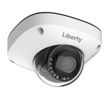 LIBERTY SECURITY  L3IP8WS               Liberty L3 IP Wedge, 8MP 2.8mm 45’ IR WDR PoE SD IP66 MIC - White