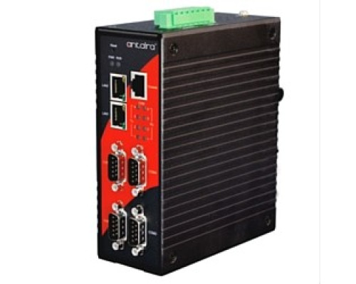 ANTAIRA TECHNOLOGIES LLC  STE-6104C-T      4-Port Industrial Serial RS232/422/485 to Ethernet Device Server, w/DUAL LAN; EOT: -40 - 80C