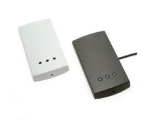 PAXTON ACCESS  373-110-US      Proximity Reader, NET2, 14 Volt DC, 120 Milliampere, 125 Kilohertz, 40 to 1500 MM Range, 75 MM Width x 16 MM Depth x 143 MM Height, Plastic, White/Black Clip-On Cover