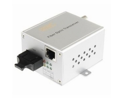 KBC NETWORKS  MCG1-S2-MSA      1000Mbps Ethernet LAN fiber optic media converter, 2 fibers, 1310 nm single-mode, 20 dB optical loss budget. 40Km range. Compact module, ST connector, US power plug.