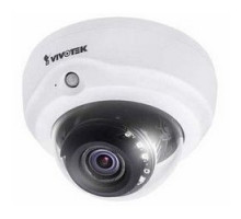 VIVOTEK  FD9171-HT      Network Camera, Fixed Dome, WDR, IR, Day/Night, Indoor, H.265/H.264/MJPEG, 2048 x 1536 Resolution, F1.3/F2.2 Varifocal P-iris 3 to 9 MM Lens, 12 Watt, 12 VDC, PoE