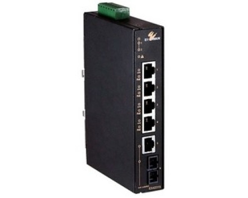 ETHERWAN SYSTEMS EX42305   Ethernet Switch, 4-Port, Unmanaged, Hardened, GB, 10/100Base-TX 4 x PoE , 10/100/1000Base-T, 18 to 57 Volt DC, 7 Watt, 1.18