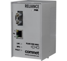 COMNET COMMUNICATION NETWORKS  RLMC1005S2/24DC      Substation-Rated 10/100 Mbps Ethernet, ST, redundant 12 to 24 VDC inputs, Single-mode