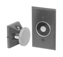 KIDDE COMMERCIAL  1509-AQN5               Electromagnetic Door Holder, Flush Wall Mount, 24 Volt AC/DC, 120 Volt AC, 0.015 Ampere, 60 Hertz, Die-Cast Metal, Powder Epoxy Aluminum