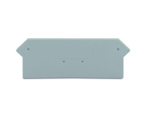WAGO CORPORATION  279-316      END AND INTERMEDIATE PLATE 2MM THICK, GREY