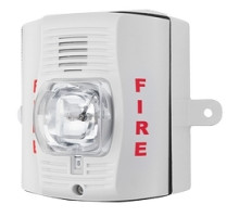SILENT KNIGHT - HONEYWELL FIRE  P4WK               Horn/Strobe, 4-wire, Standard-candela, Outdoor, Wall Mount, with Backbox, White