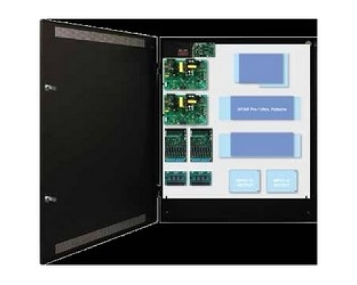 LIFESAFETY POWER  FPO150/250-2D82M8NL4E8S      Integrated SWH Power System, 12 Ampere 12 Volt DC/6 Ampere 24 Volt DC, 150/250 Watt, 16-Door, 16 Auxiliary, 16 Managed, 30