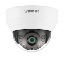 HANWHA VISION QND-6012R1        IR indoor dome No Audio 2MP @30fps, 2.8mm fixed lens H.265/H.264