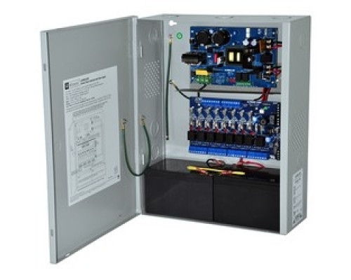 ALTRONIX  AL600ACM220               Access Power Controller w/ Power Supply/Charger, 8 Fused Relay Outputs, 12/24VDC @ 6A, FAI, 220VAC, BC400 Enclosure