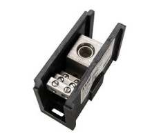 NSI INDUSTRIES AM-P1-H6   Power Distribution Block, 1 350 MCM-6 AWG Line Side , 6 4-14 AWG Load Side , 310 A/Pole