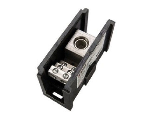 NSI INDUSTRIES AM-P1-H6   Power Distribution Block, 1 350 MCM-6 AWG Line Side , 6 4-14 AWG Load Side , 310 A/Pole