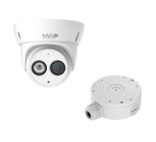 INVID TECH  SECA-P4TXIR28               4 MP IP OUTDOOR TURRET,    2.8MM, IR, WDR, 12VDC/POE,  INCLUDES JUNCTION
