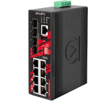 ANTAIRA TECHNOLOGIES LLC  LMP-1204G-SFP-BT-T      12-Port Industrial Gigabit IEEE 802.3bt PoE++ Light Layer 3 Managed Ethernet Switch, EOT: -40C to 75C