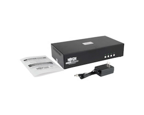 TRIPP LITE  B002-HD2AC4      Keyboard Video Mouse, SECURE KVM SWITCH, HDMI TO, DISPLAYPORT, DUAL MONITOR -, 4-PORT, 4K, NIAP