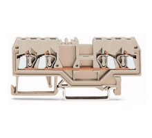 WAGO CORPORATION  280-994      4 COND THROUGH TERM BLOCK 12-24 AWG SUITABLE FOR EX II GRAY