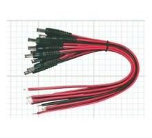 NORTHERN VIDEO  12VDCCORD10PK               Power Connector, DC Male, Positive Center Pin, 12 VDC, With 12