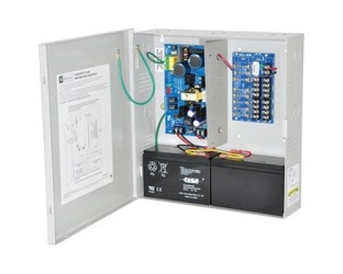 ALTRONIX  AL400PD8220      Power Supply Charger, 8 Fused Outputs, 12/24VDC @ 4A, 220VAC, BC300 Enclosure