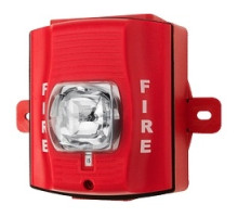 SILENT KNIGHT - HONEYWELL FIRE  SRHK               Strobe, High-candela, Outdoor, Wall Mount, Red
