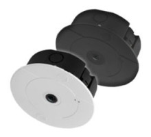 PELCO  EVO-05NRD      Network Camera, Recessed Mount, MJPEG, 5MP, 10X, F2.0/185 Degree Lens, 360 Degree View Angle, PoE, 4.05 Watt, CMOS Sensor, RJ45 TCP/IP, Aluminum with Polymer Trim Cover, White