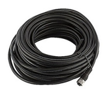 ABB  2TLA020056R4100      Cable single ended 20 meters black PVC jacket with straight 8 pole M12 female molded connector, 22AWG conductors, overall braid shield