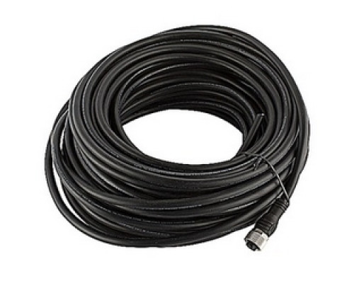 ABB  2TLA020056R4100      Cable single ended 20 meters black PVC jacket with straight 8 pole M12 female molded connector, 22AWG conductors, overall braid shield