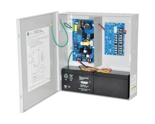 ALTRONIX  AL400PD8CB220      Power Supply Charger, 8 PTC Class 2 Outputs, 12/24VDC @ 4A, 220VAC, BC300 Enclosure