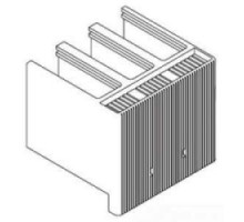 ABB KTS3HTC-3   High Profile-Kit Terminal Cover for TS3 Fixed Breakers kit of 2