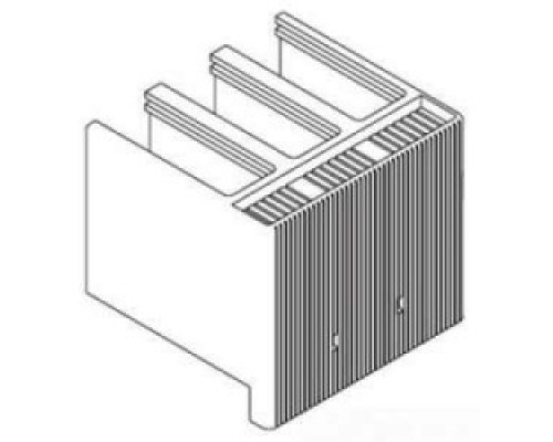 ABB KTS3HTC-3   High Profile-Kit Terminal Cover for TS3 Fixed Breakers kit of 2