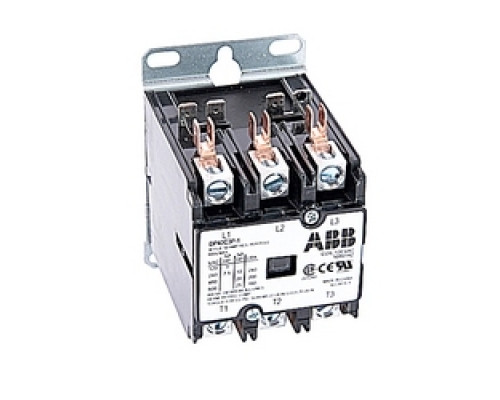 ABB  DP40C3P-1      DP Contactor 40A 3-P N/O, 120 V AC Coil