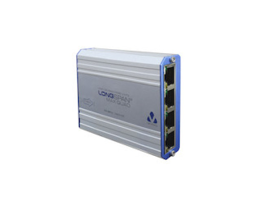VERACITY VLS-LSM-C4   LONGSPAN Max Quad Camera , 4 Channel, Hi-Power 90W long-range Ethernet and POE extender, up to 820m.