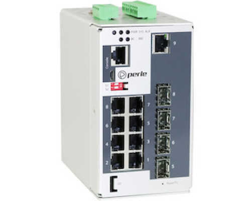 PERLE SYSTEMS  07013340      IDS-409C-XT Industrial Managed Switch