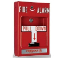NAPCO  FWC-CNV-PULL2K      Fire System Pull Station, Conventional Dual Action, With Key Reset