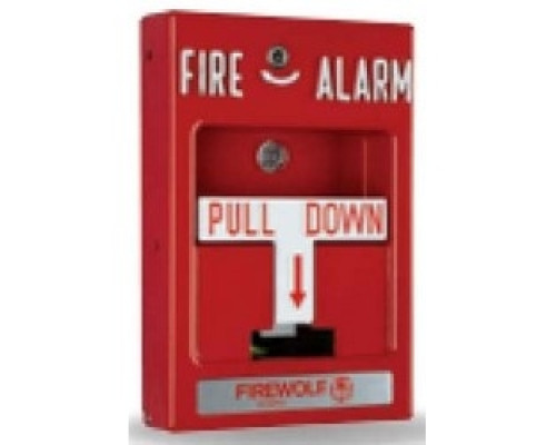 NAPCO  FWC-CNV-PULL2K      Fire System Pull Station, Conventional Dual Action, With Key Reset