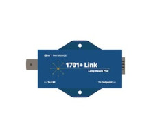 NVT PHYBRIDGE NV-EC1701PLS-LK   1701+ Link; Long Reach PoE++ EoC adapter when paired with NV-EC1701PLS-BSE 50 Watts , local power option. In series capable, up to four 1701+ Link can be paired to a single 1701+ Base. Can be used with UTP with