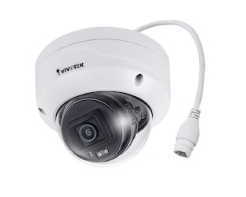 VIVOTEK  FD9380-H               5MP 30M IR H.265 Outdoor Dome, 3.6mm Lens, 20 fps @ 2560x1920, 120 dB WDR PRo, Supreme Night Visibility, Smart Stream III, Smart IR, 3D Noise Reduction, Video rotation, IP66 and IK10-rated Housing