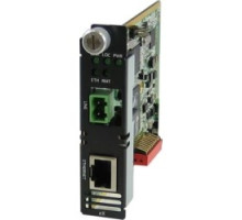 PERLE SYSTEMS 06003970   eX-1CM1110-TB Managed Gigabit Ethernet Extender Module: 1 port 10/100/1000Base-T RJ-45 , 2-pin Terminal Block Interlink VDSL2 connector