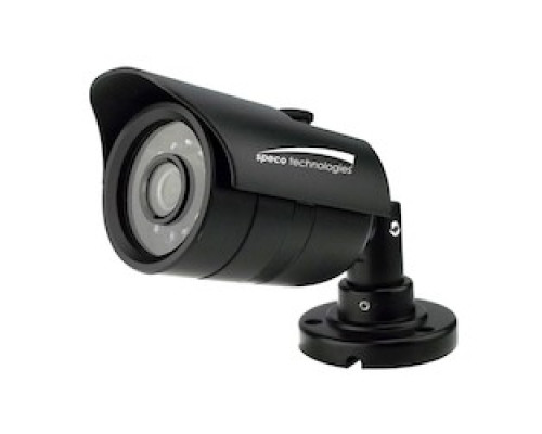 SPECO TECHNOLOGIES  VL62T      2MP HD-TVI Day/night Camera With 12 IR LEDs, 3.6mm Lens, Black Housing
