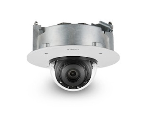 HANWHA VISION XND-8082RF   WIsenet 7 X-plus Series Network IR Flush Mount Camera Plenum