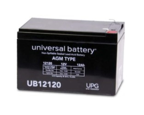 UNIVERSAL BATTERY  D5744      D5744 12V 12AH SLA BATTERY