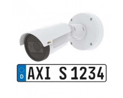 AXIS COMMUNICATIONS  02235-001  P1455-LE-3              Compact Outdoor, HDTV / 1080p, Day/Night, Fixed Bullet Camera With Built-in AXIS License Plate Verifier Application