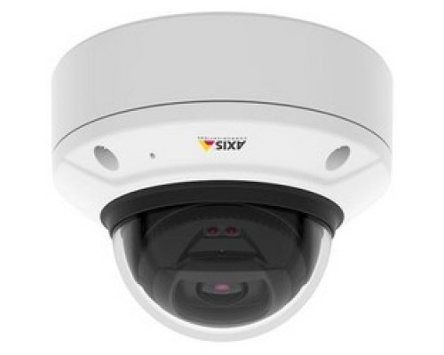 AXIS COMMUNICATIONS  01021-001  Q3517-LV              Network Camera, Fixed Dome, WDR, Vandalproof, Day/Night, Indoor, H.264/MJPEG/MPEG4, 25/30 FPS, 5 Megapixel Resolution, F1.5 Vari-focal P-Iris 4.3 to 8.6 MM Lens, IP52/IK10, PoE